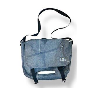 OIWAS Gray Messenger Bag Laptop Crossbody Shoulder Bag | 16"x13" | NWOT